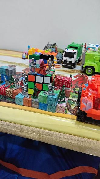 磁力方块搭建驱逐舰 还有飞机大炮 #驱逐舰 #爱国 #军人 #飞机大炮坦克 #航母