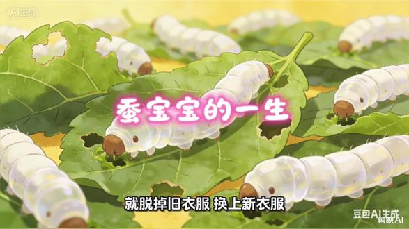 《蚕的一生》你有没有见过会自己给自己盖房子的小虫子?你知道漂亮光滑的丝绸是用什么做的吗?
有一种小动物,小时候只会不停地吃吃吃,长大了却能吐出比十个操场还长的丝线,猜猜它是谁?#每天跟我涨知识 #科普故事#睡前故事#3-6岁儿童睡前故事推荐 #创作者中心