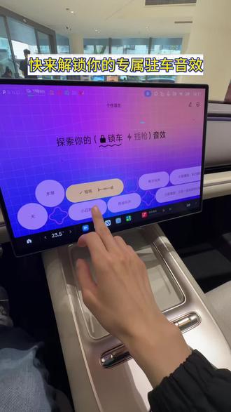解锁小米汽车专属充电音效 #小米汽车 #驻车音效 #充电音效