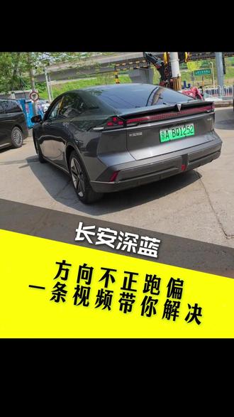 长安深蓝 跑偏问题底盘四轮定位数据有问题#长安深蓝 #跑偏#四轮定位#北京修车高手