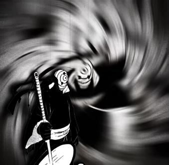 晚安,白面具。#火影 #二次元人物 #黑白