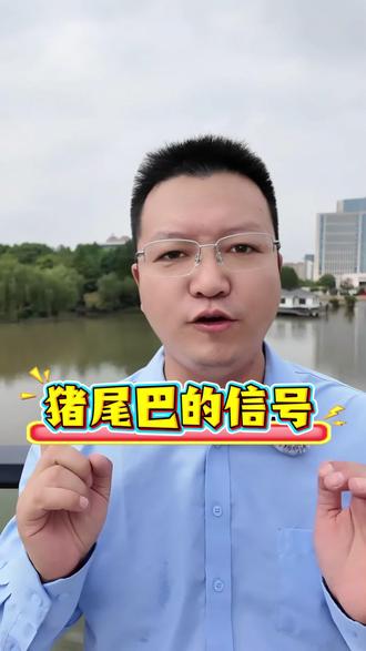 猪尾巴的信号#养猪人