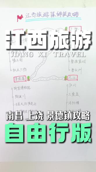 超详细江西自由行攻略 #江西旅游攻略 #江西自由行攻略 #江西旅游推荐 #江西游玩推荐 #江西纯玩