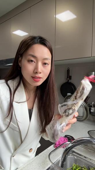 蕨菜焯,水,可以放冰冻里面放一年都没关系#蕨菜做法