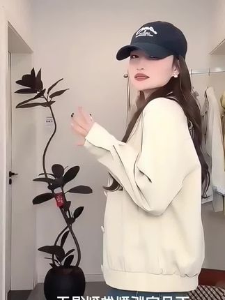 花边拼接翻领长袖夹克外套女2025春秋新款短款设计感棒球服上衣潮