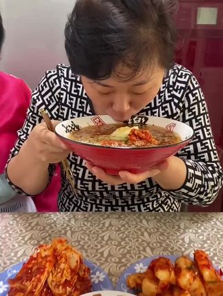 #美食 #朝鲜族美食 #冷面