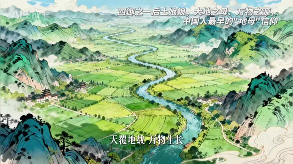 后土娘娘,大地之母、万物之源,华夏最早的“地母”信仰#青年创作扶持计划 #创作者中心 #创作灵感 #道教 #道教文化