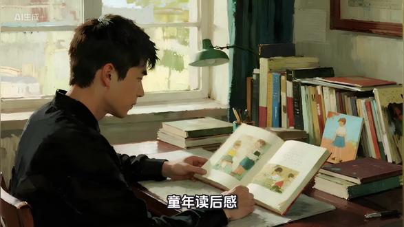 读后感,《童年》,小学生作文#