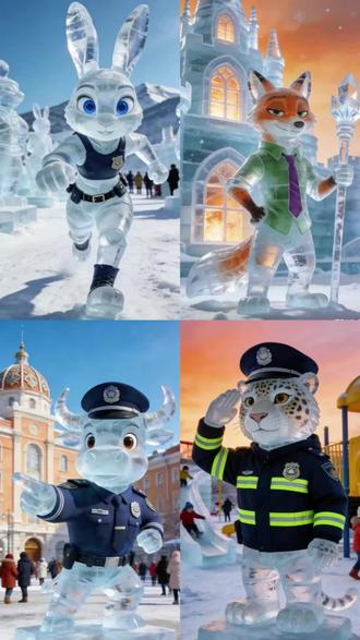 #疯狂动物城 #疯狂动物城2 #朱迪尼克 #牛局长 #动画片 @DOU+上热门