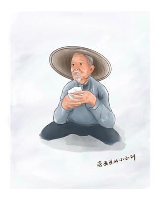爷爷不害怕死亡,可提到孩子却湿了眼眶,低头抹泪那瞬间令人泪目 #关爱老人 #看哭了 #感动