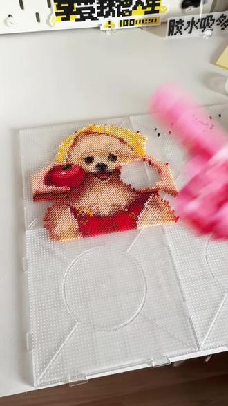 又一个小技巧#拼豆 #拼豆教程 #手作diy