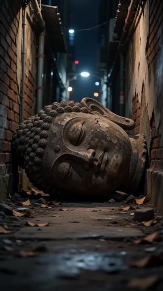 落难时扶一把,一辈子铭记#佛本无像 #神秘的佛像 #见佛者得大福 #无相金身