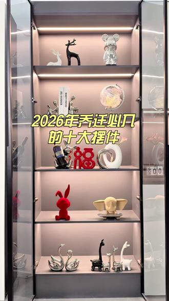 2026年乔迁必入的十大摆件 #乔迁之喜大吉大利 #摆件 #软装搭配 #客厅搭配 #酒柜摆件 @DOU+小助手
