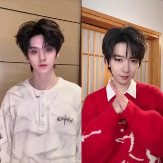 姐姐平时都化这么浓的妆吗#姐姐平时都化这么浓的妆吗#左航#贺峻霖#抽象