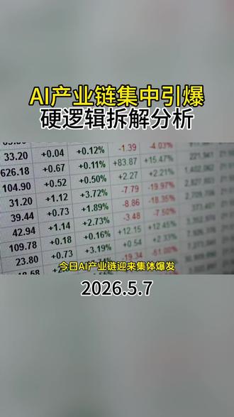 Ai板块硬逻辑拆解,后市行情怎么看?哪些公司值得关注?#算力租赁 #杭电股份 #算力概念