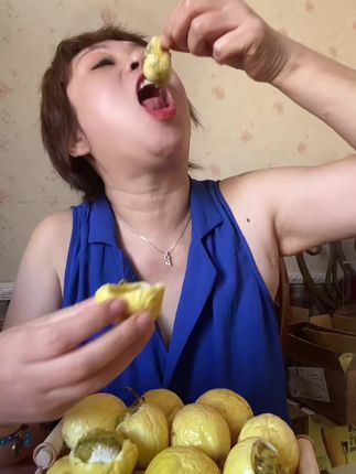 17个钦蜜九号百香果暴甜巨好吃 #钦蜜9号黄金百香果