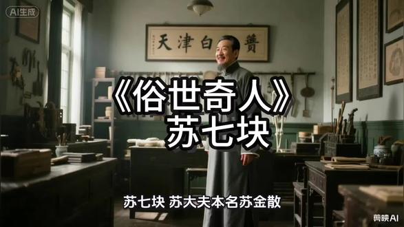 《俗世奇人》苏七块#历史类小说 #俗世奇人