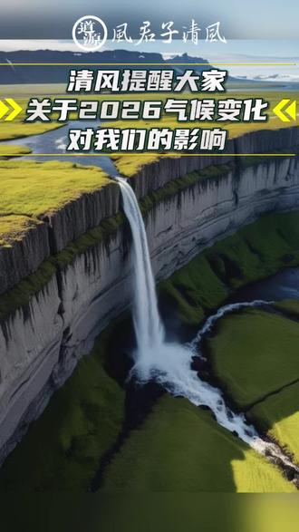 气候变化 清风故事会提醒大家注意气候变化,对我们会有怎样的影响#风君子清风直播 #玄清传#气候学 #频率