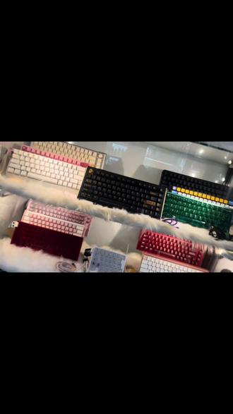 上新外设之 小蜜蜂系列 小蜜蜂real81键盘#快来上网吧!