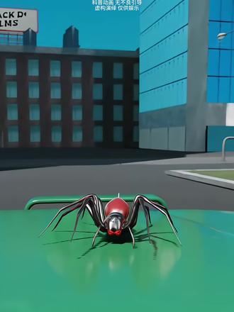 蜘蛛是怎么穿越海洋的?#科普#知识科普