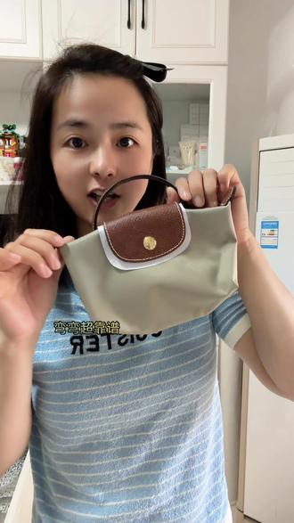 珑骧鹅卵石迷你饺子 #超实用的包包分享 #mini小包包 #配色清新的包包 #珑骧longchamp #珑骧饺子包