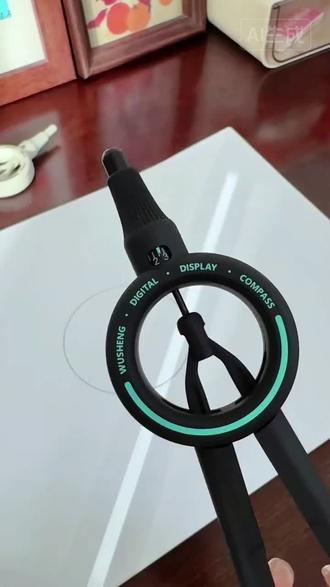 一秒画圆,真的太方便了大大提升了学习效率#悟生数显按动圆规#文具安利#学生党必备#圆规