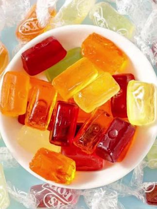 水晶糖福克斯袋混合水果四季茶味水果硬糖糖果 #foxs水晶糖 #糖果 #果汁糖 #不开心就吃块糖