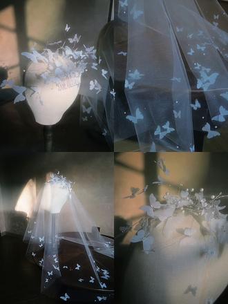 蝴蝶头纱制作教程分享
#手作diy #嘉坤手作 #手作饰品 #头纱 #原创手工