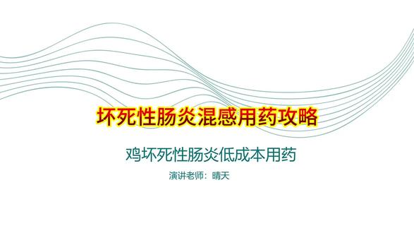 #三农#养鸡#养鸡技术 坏死性肠炎的用药方案大家可以参考下。