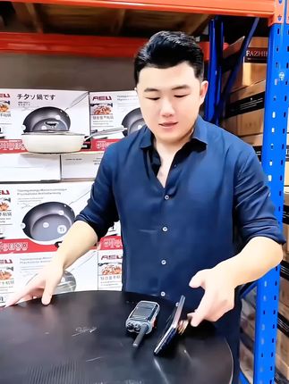 AEU28cm有钛贝瓷盾钛炒锅家用不粘锅煎炒一体锅,钛金材质耐高温轻油烟更加安全健康,燃气灶电磁炉都可用#无涂层不粘锅 #钛不粘炒锅 #家用炒锅推荐 #无涂层健康锅