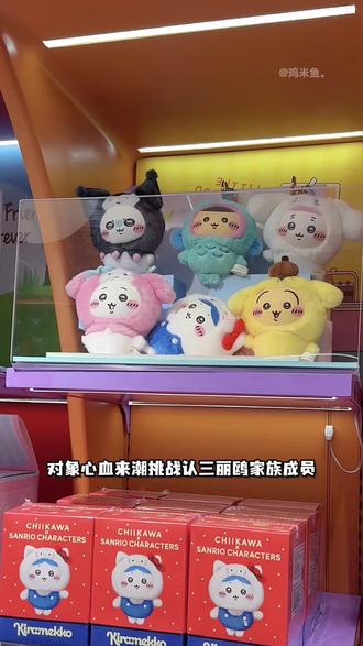 对象挑战认三丽鸥……输的很彻底 #三丽鸥 #hellokitty #萌物