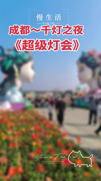成都超级灯会#人山人海太热闹了 #景点打卡