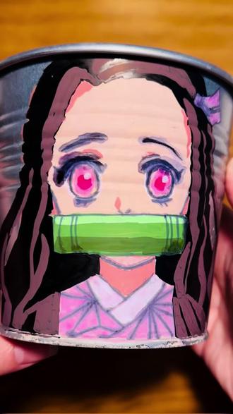 油性马克笔毁了我的弥豆子!救命🆘