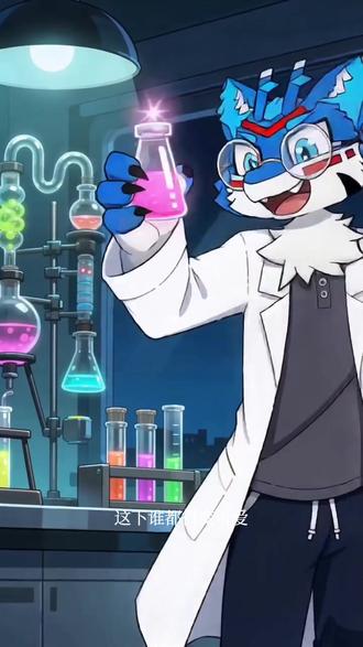 谁想喝(・∀・) #furry #福瑞 #AI实验室可爱药水实验 #随变ai随便玩 #随变app