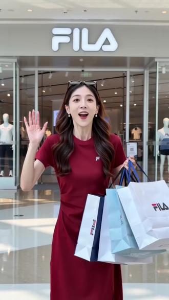 斐乐618连衣裙5折起 #斐乐省钱攻略 #购物品牌 #女孩子买买买 #斐乐连衣裙 #连衣裙