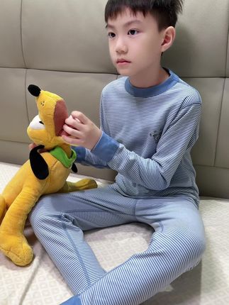 好穿又便宜的家居服秋衣套装来啦!款式经典耐看,质感真的太满意了!#高品质童装 #男童穿搭 #儿童家居服 #儿童秋衣秋裤 #儿童睡衣