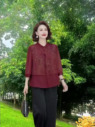 妈妈秋装套装