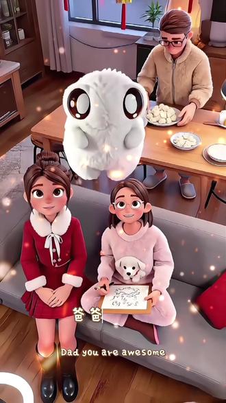 卢米的故事:和卢米的新春奇遇四#潮玩 #原创ip #大人也要玩玩具 #治愈系陪伴#情绪搭子