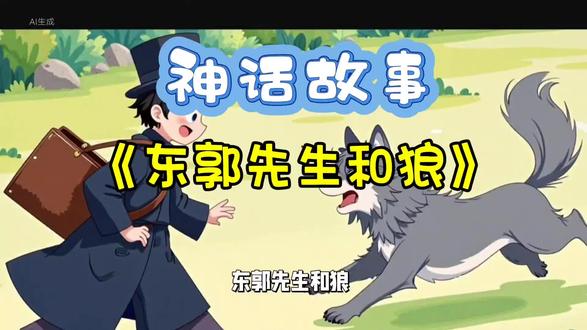 神话故事《东郭先生和狼》#儿童故事 #成语故事 #睡前故事 #神话故事书 #热门