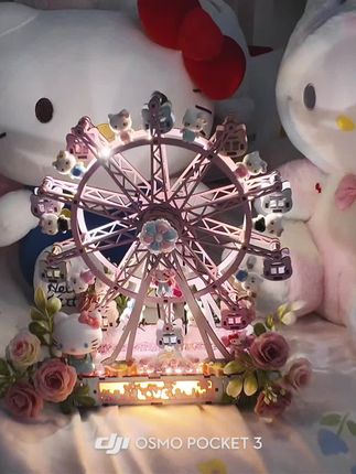 明明昨天还在我的收藏里!#摩天轮#kitty猫 #音乐盒