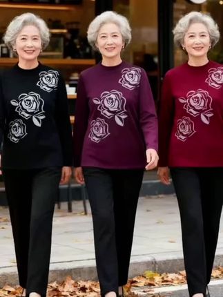 #时尚穿搭时尚穿搭时尚 #优雅气质 #春秋穿搭 #妈妈装 #减龄气质