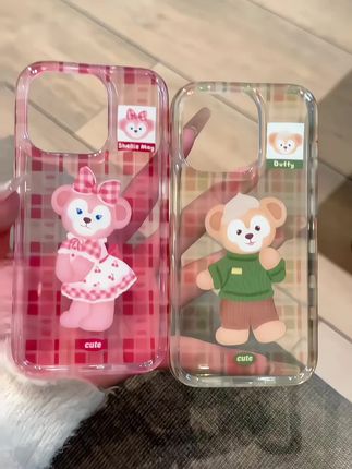 复古格纹透棕色达菲熊🧸敲治愈嘟谁能不爱!!#无限回购的宝藏单品 #这个手机壳真的长在我心巴上了 #在抖音入手的好东西 #男士神仙单品 #标记万物