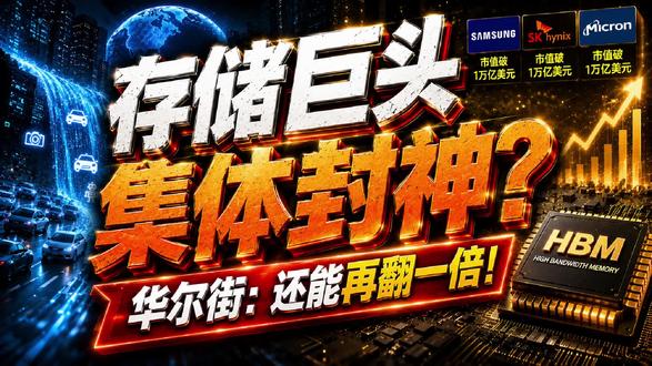 美光价值重估,还能再翻一倍?存储集体封神! #上热门