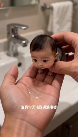 #随便ai创作 #随变ai随便玩 #AI掌心生物洗澡记 #随变app #抖音推广