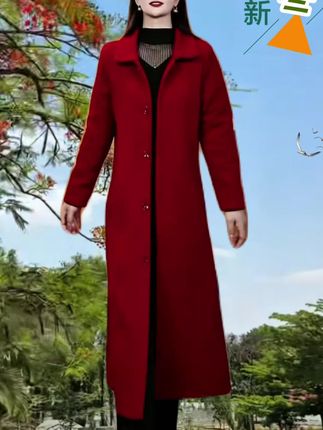 #新款加绒加厚立体浮雕花保暖大衣外套#外套穿搭 #时尚气质穿搭 #时装搭配 #洋气穿搭 #衣服穿搭