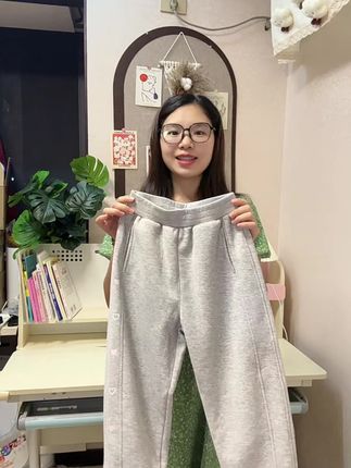 真维斯童装女童秋冬加绒裤子时髦休闲儿童2025秋季运动女大童卫裤#高品质童装 #面料柔软舒适 #休闲裤