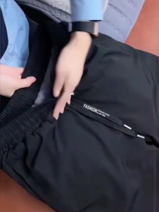 休闲冬季保暖裤 #潮男穿搭 #面料超级舒服 #男装裤子 #面料柔软细腻 #男士穿搭