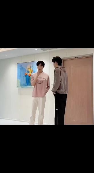 垃圾桶在你那边#云旗 #郝熠然 #表演课