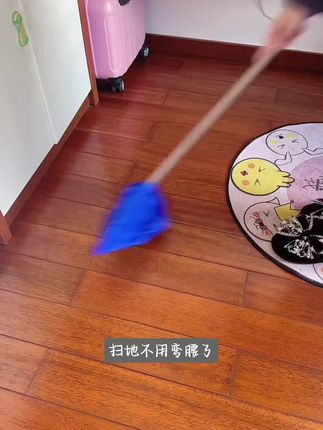 #扫把套布 #大扫除神器 扫地清理吸水吸头发神器笤帚布两用扫把套家用多功能懒人扫把头套