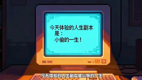 今天体验的副本是:小偷的一生!#涨知识 #科普 #模拟100种人生